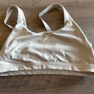 White Sports Bra